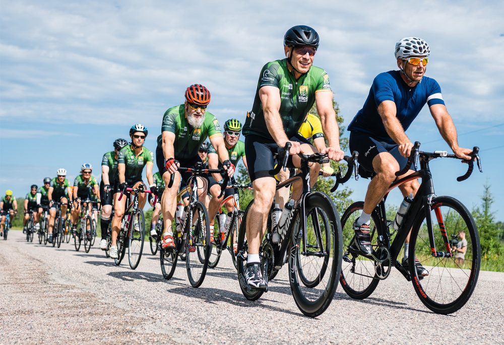 Cyclists raise money for wetland conservation at Canada Life Ride to the Lake.