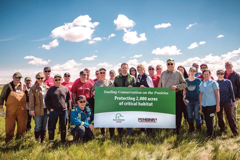 A partnership with Pembina Pipeline is helping us support working landscapes across the Prairies.