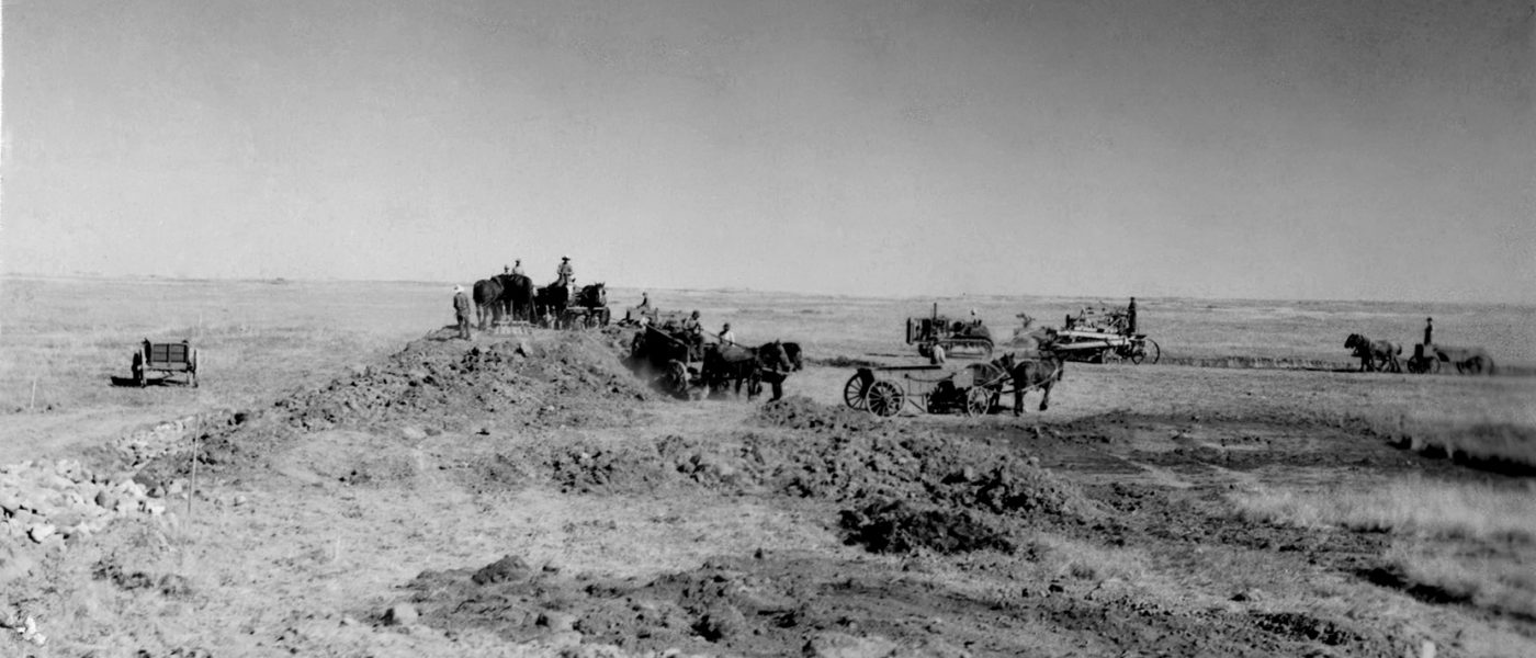 Plover lake project in 1940