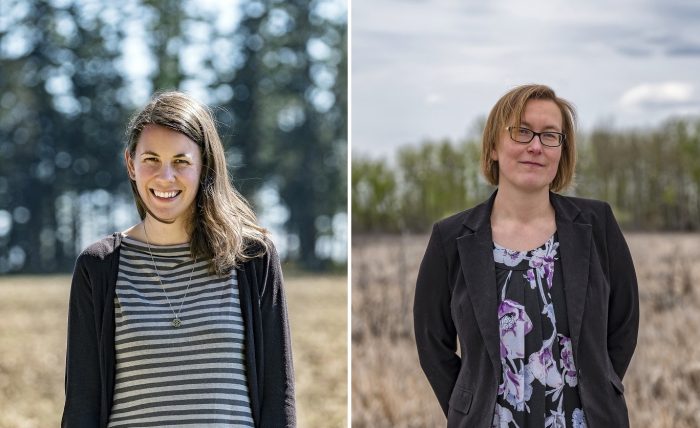 Kylie McLeod, team lead, best management practices and Bev Gingras, head of boreal conservation programs, national boreal program, represent DUC within the FMWSI partnership. Both have been recognized by FPAC for their roles in advancing wetland stewardship.