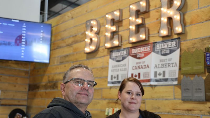 Beer and conservation come together for Alberta farming family