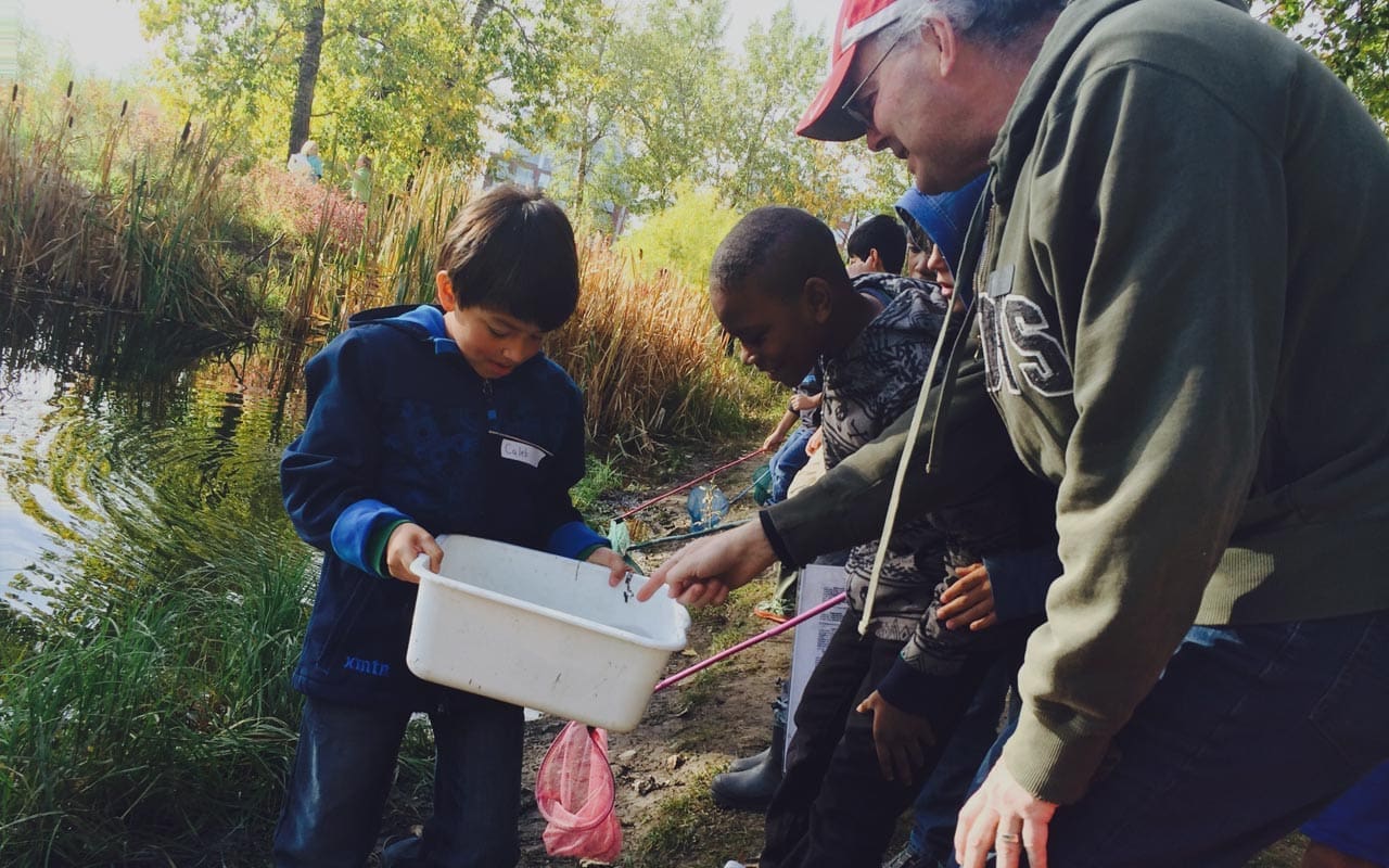 Wetland Discovery Days connect students with nature