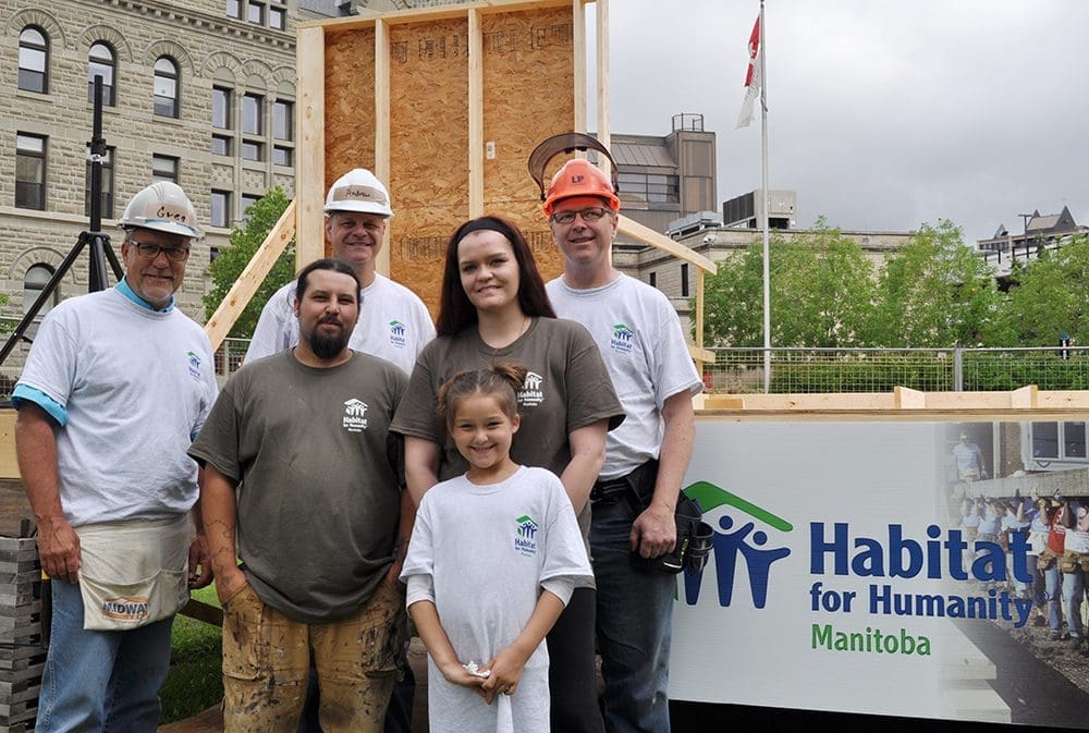 Building habitat with hammer and nails