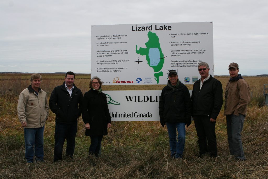 Sign at Lizard Lake