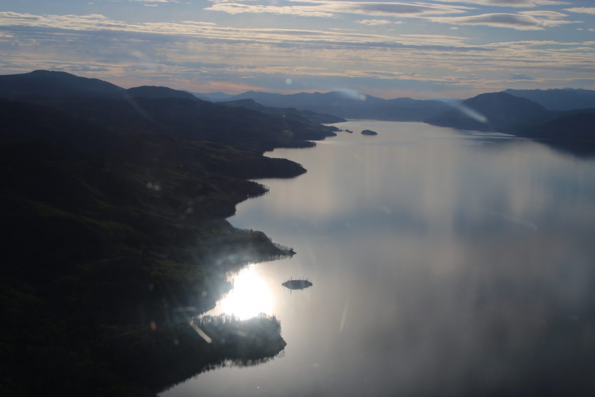 Southeastern shore of Babine Lake