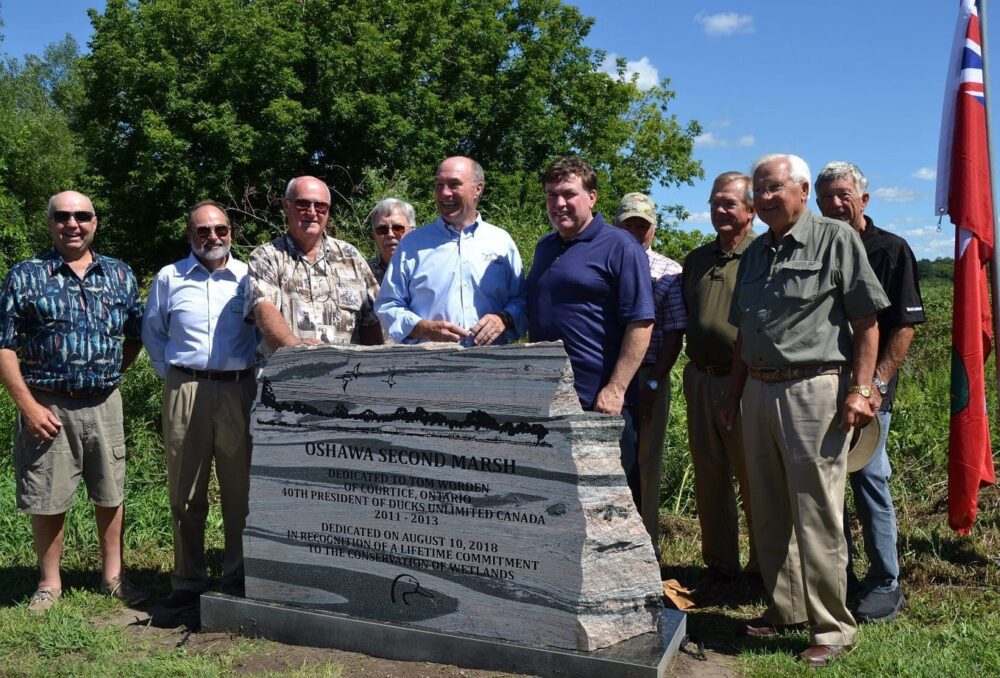 Current and past DUC directors William Gerald (Jerry) Walker, Greg Weeks, Duncan Sinclair Sr., Gary Down, Tom Worden, Kevin Harris, Keith Worden, Peter Kruuk, Herb Kebbel, George Merry.