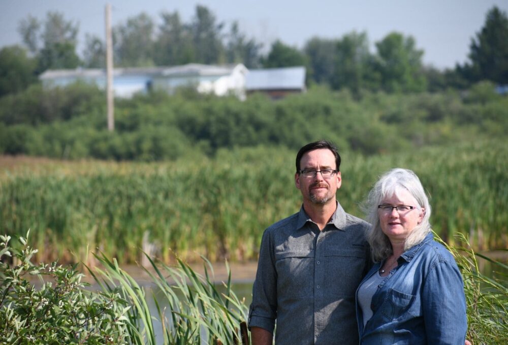 Rapid City area landowners Tom and Valerie Northam.