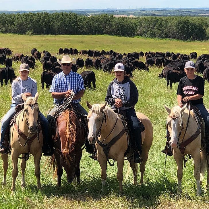 Photo of Mervin Mann - Mann Bros Ranch LTD., Lloydminster, Saskatchewan