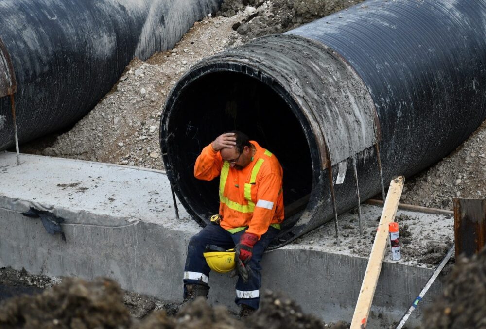 The South Reader outlet dam rebuild was a massive and complex undertaking.