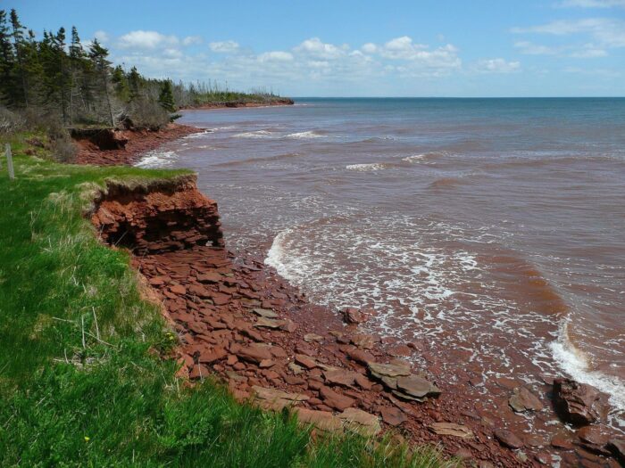  Erosion on PEI Coast