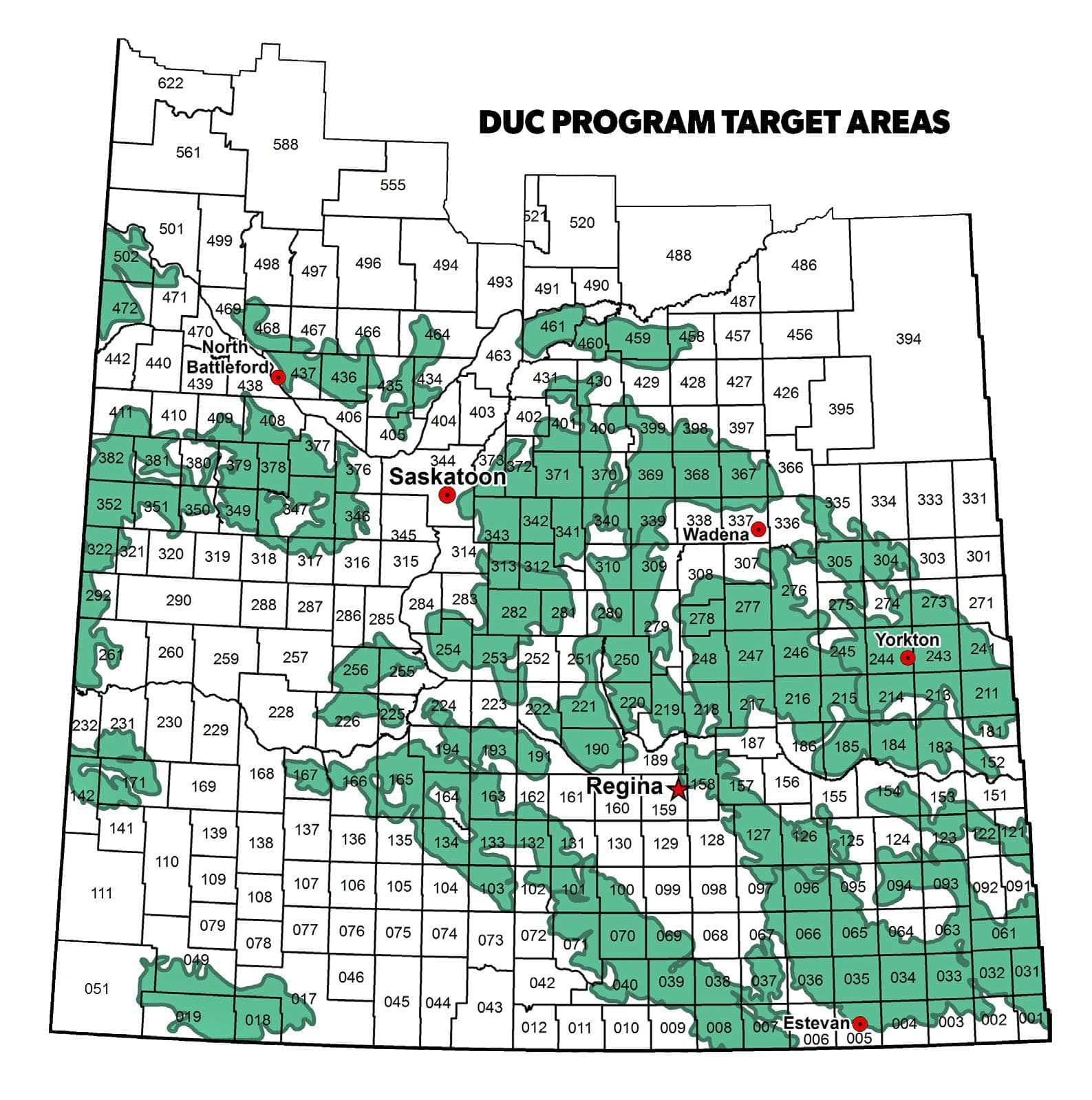 Ducks Unlimited Migration Map 2023 - chgh705