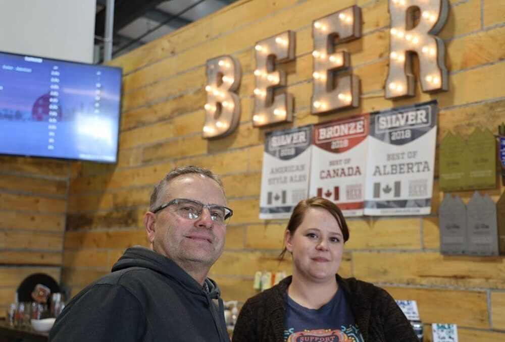 Spencer Hilton and Meleah Geeraert, co-founders of Origin Malting and Brewing