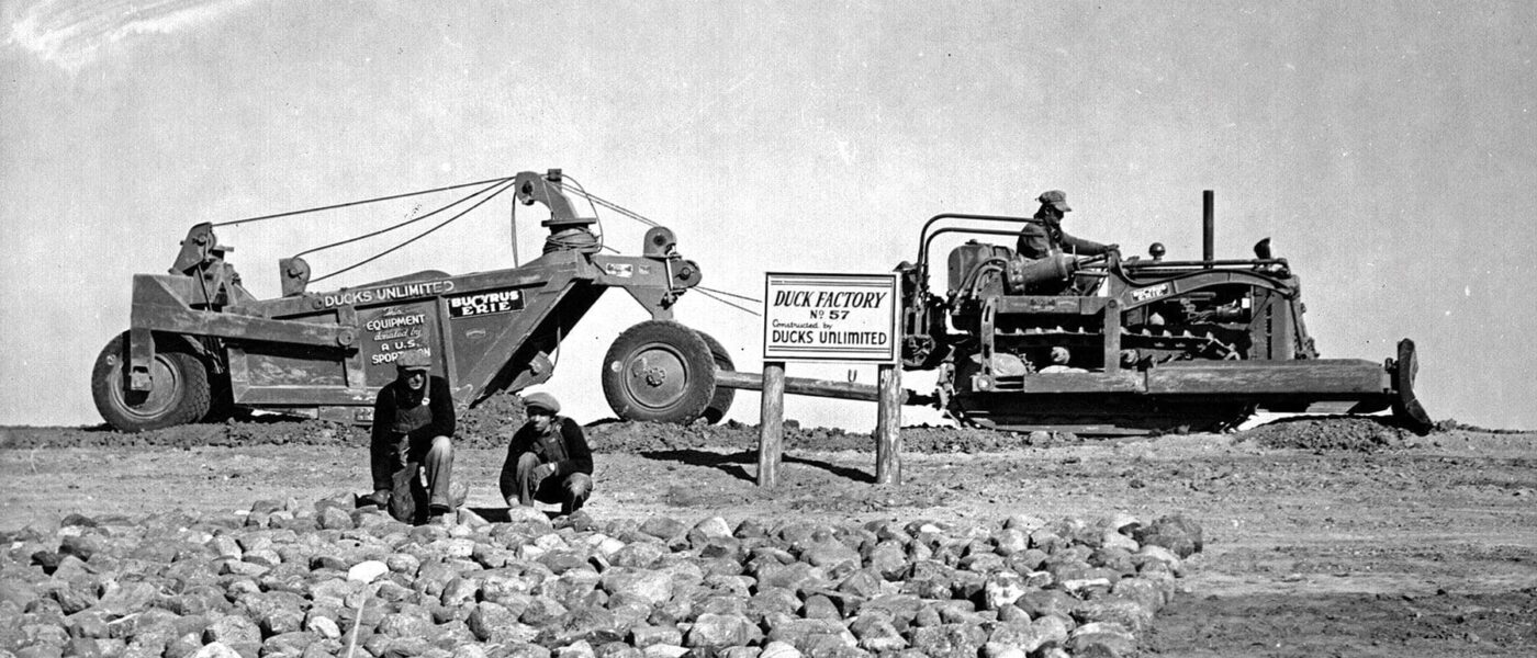 DUC's early beginnings arose from doing something impactful to offset the hardships of the Dust Bowl and Great Depression. 