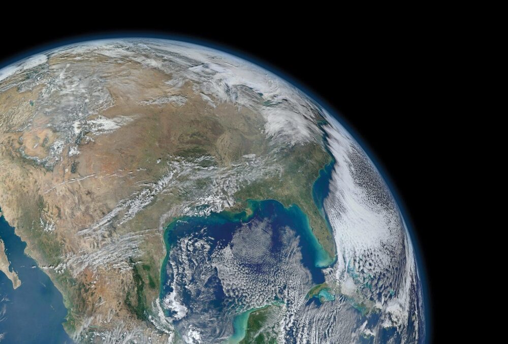 View of the Earth from space. NASA's Earth Observing fleet of satellites has relayed images that reveal remarkable improvements to our planet's air quality while the COVID-19 pandemic keeps people at home.