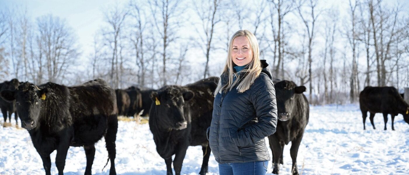 DUC’s Karli Reimer advocates on behalf of the beef industry, because “raising cattle in Canada is actually good for our environment.”