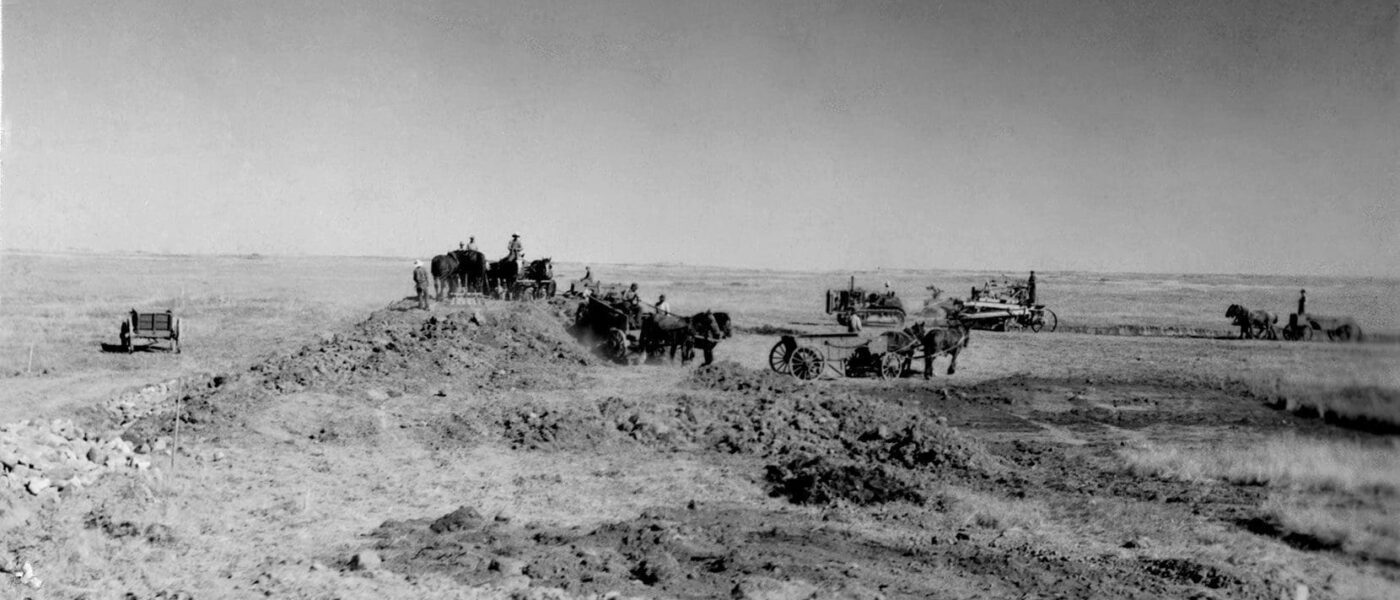 Plover lake project in 1940