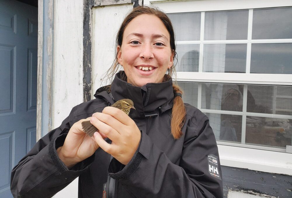 Lena Gallant, one of three WCE scholarship winners in 2020