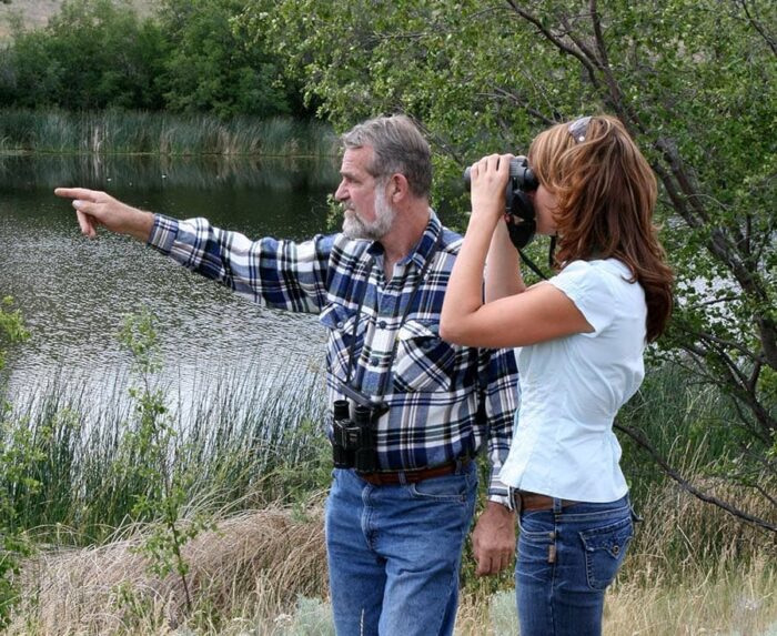 DUC volunteer Glenn Dreger and daughter Heidi are committed to giving back to the natural world by supporting wetland conservation. 