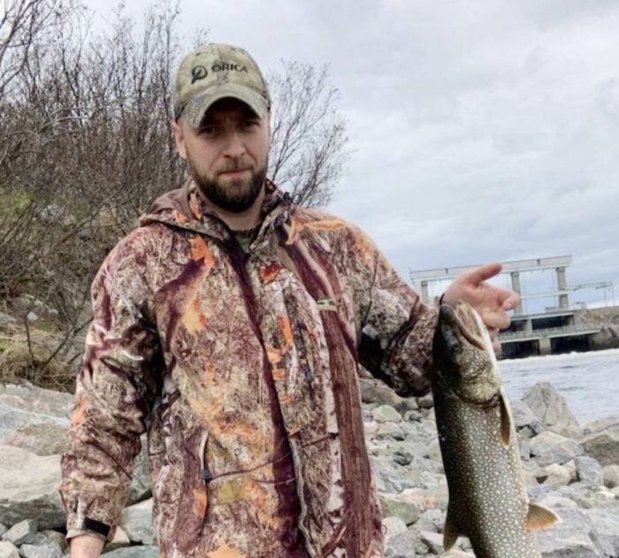 DUC volunteer Luke Parsons also shares his passion for the outdoors through his work as a conservation officer. 