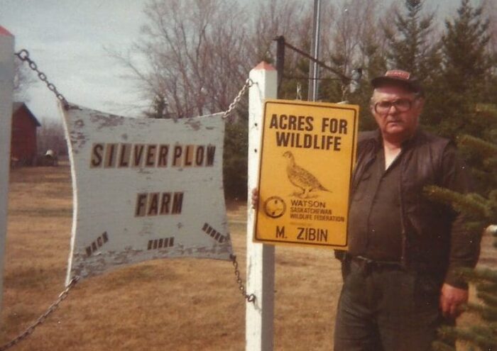 Mack Zibin was an avid outdoorsman and took pride in wildlife conservation efforts on his farm at Quill Lake.