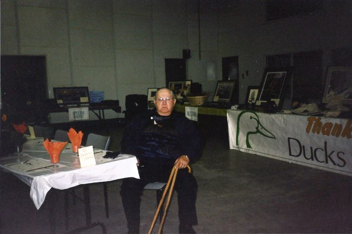 Mack Zibin was an avid outdoorsman, and one of DUC's original Keeman volunteers. He and Sybil were committed DUC volunteers at local DUC fundraising events.