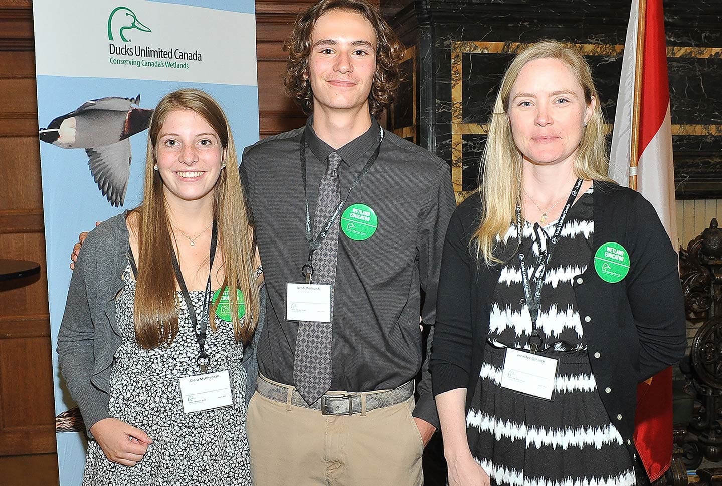 Ducks Unlimited Canada youth advocates