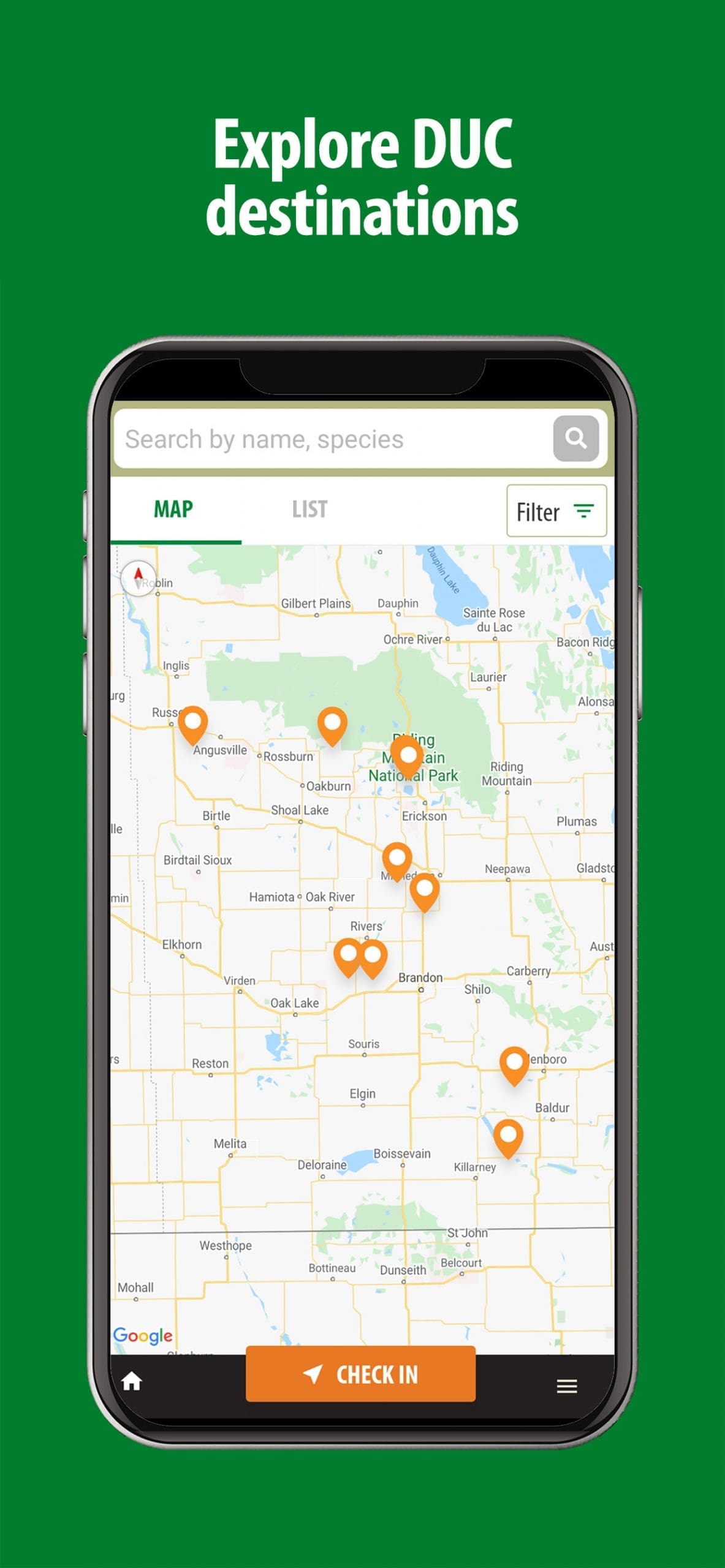 Explore DUC Destinations