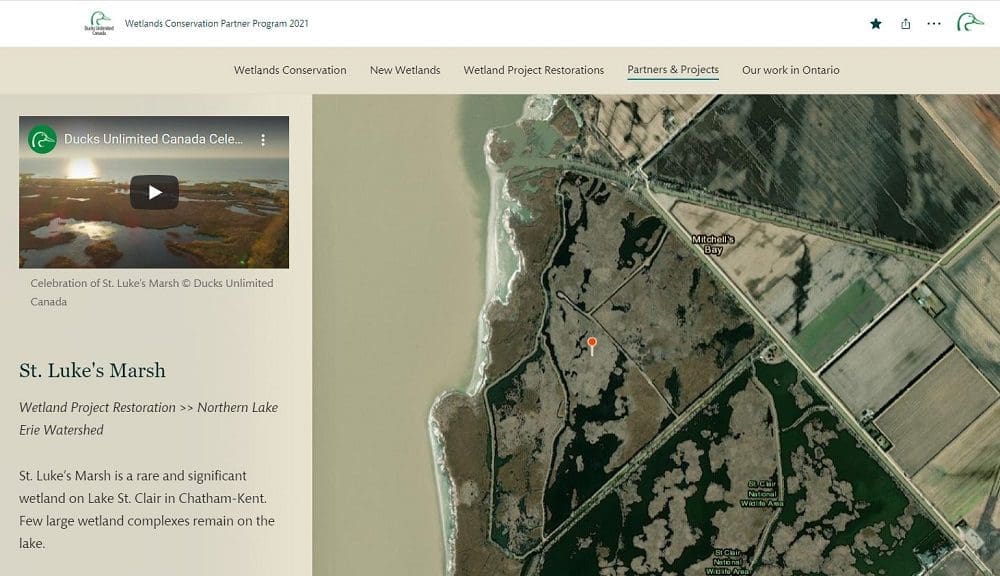 Enjoy an interactive map experience with ArcGIS StoryMap technology.