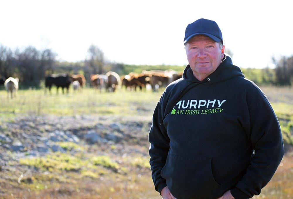 Cattleman Sean Murphy is restoring 63 acres of wildlife habitat on his farm near Souris, Man.