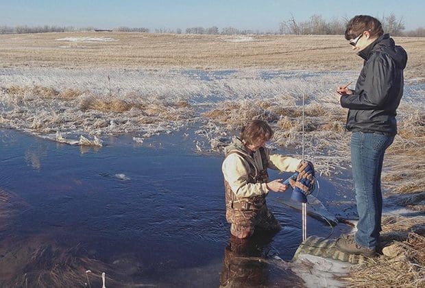 DUC wetland scientist Pascal Badiou