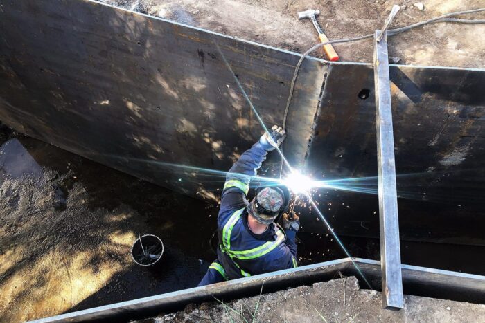 DUC installed water control structures to connect ponds on the property into functional wetland complexes.