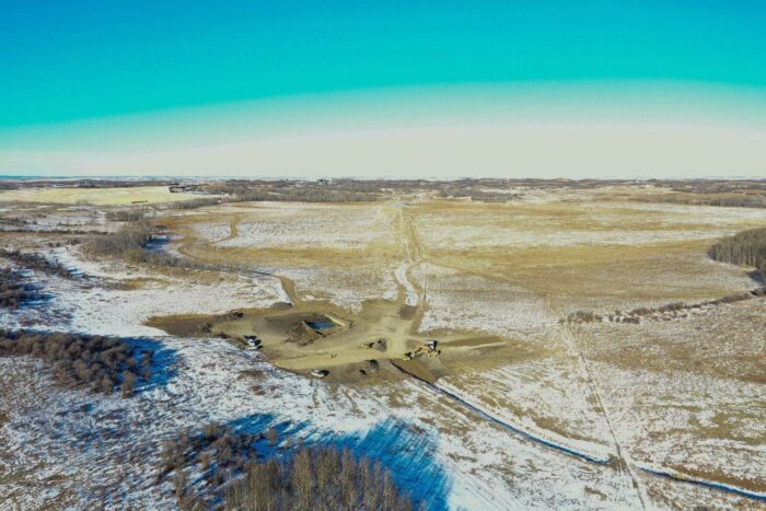 DUC has restored wetlands on the Lochend Lake project in Rocky View County as part of the Wetland Replacement Program