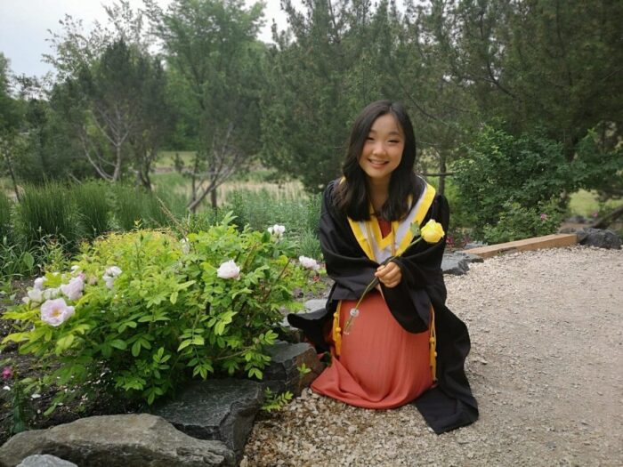 Joyce Ji, recent student at the Fort Richmond DUC Wetland Centre of Excellence.