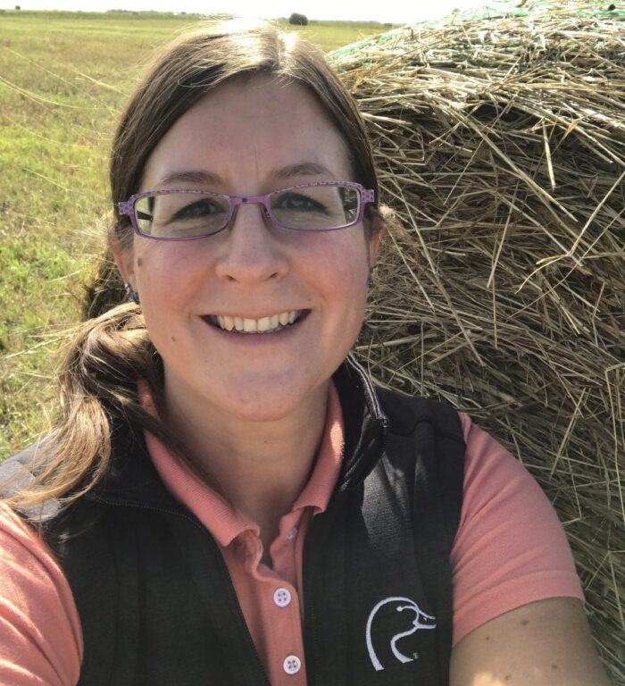 Lyse Boisvert, agrologist for DUC in Saskatchewan.