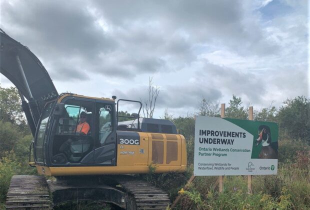 Ducks Unlimited Canada celebrates record year for wetland restoration in Ontario