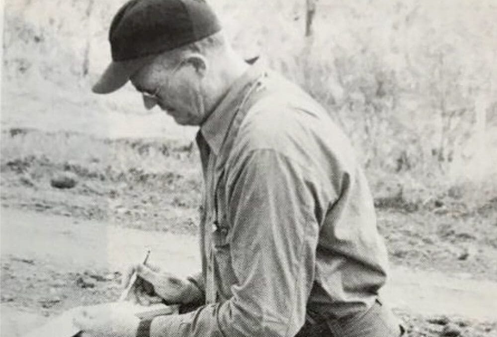 Jerome Stoudt, a biologist with the USFWS 