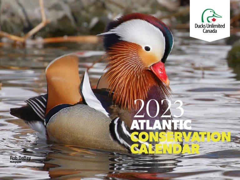2023 Atlantic Conservation Calendar Ducks Unlimited Canada