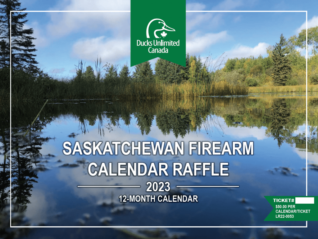 2023 Saskatchewan Firearms Calendar raffle — Ducks Unlimited Canada 2023 Saskatchewan Firearms Calendar raffle — Ducks Unlimited Canada