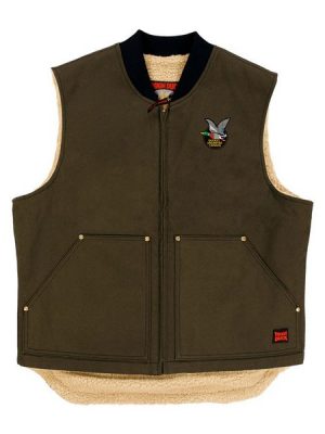 Vintage DUC Crest Lined Vest