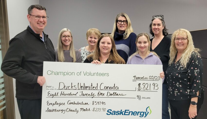SaskEnergy staff raise “Bucks for Ducks” during annual Spirit Week