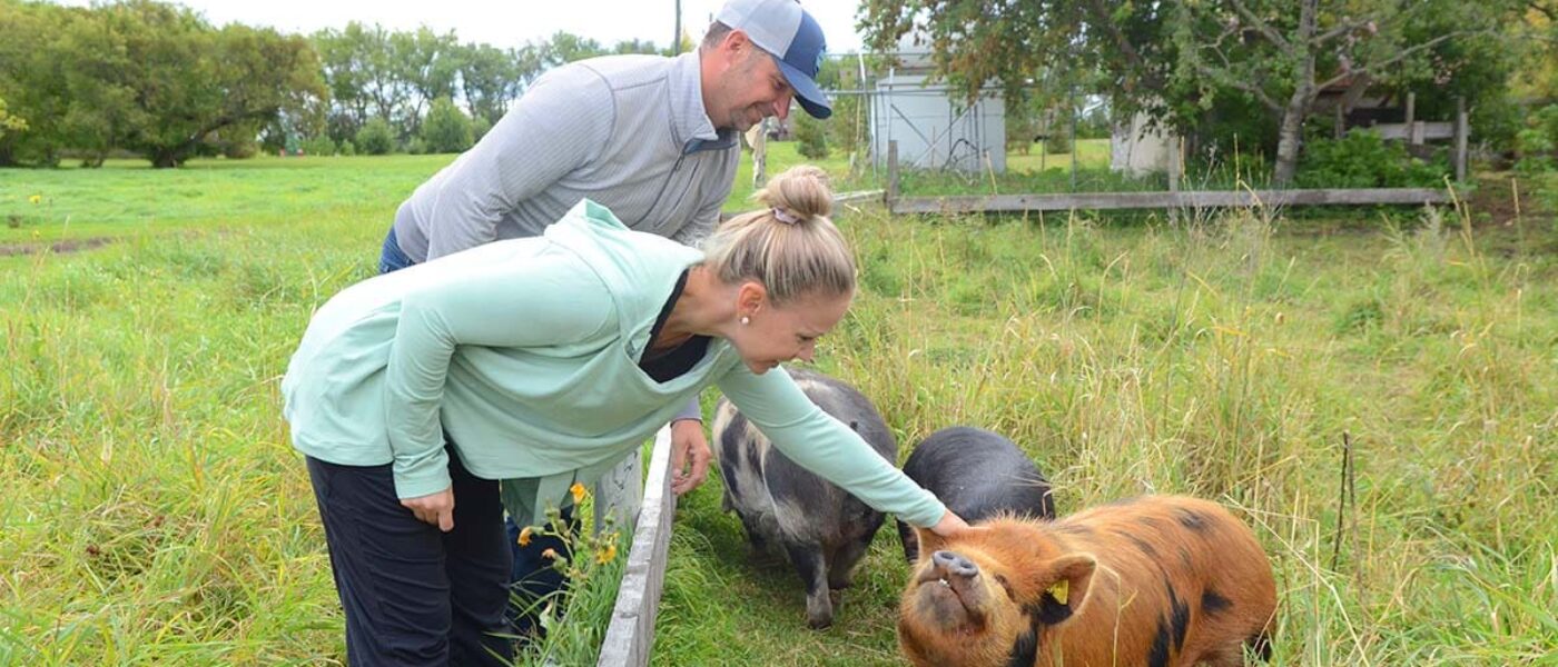 The Bialkoski farm is certified organic.