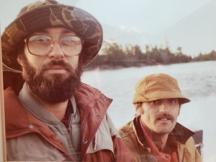 Burt Myers and Manfred Duenisch in the 1970s. This duo took the Toronto DUC dinner from a dream to a successful reality.