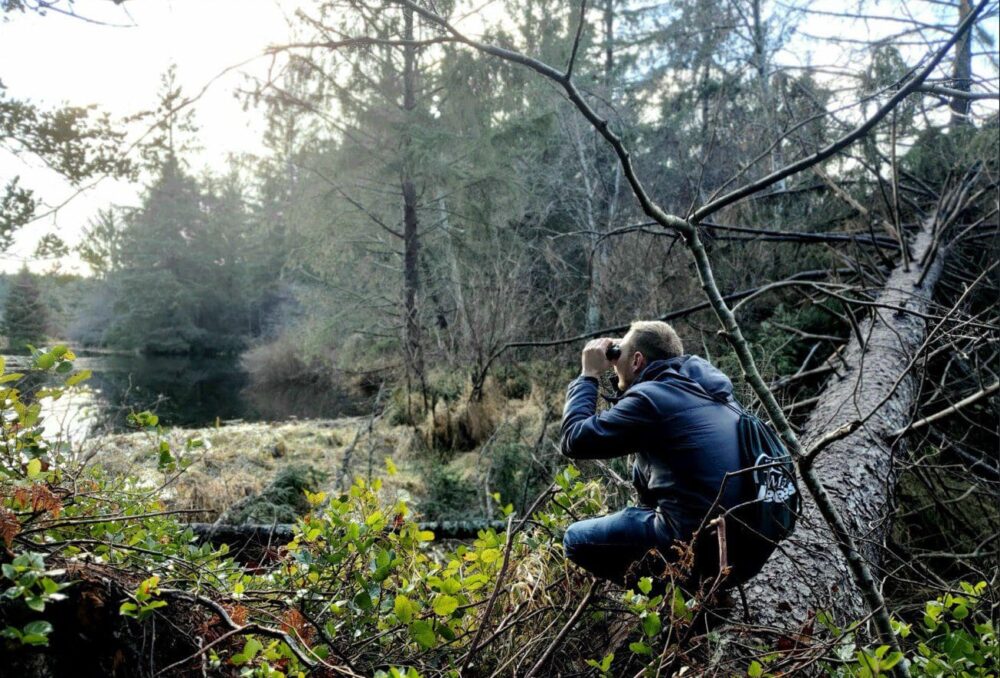 A MarshKeeper surveys a B.C. project site