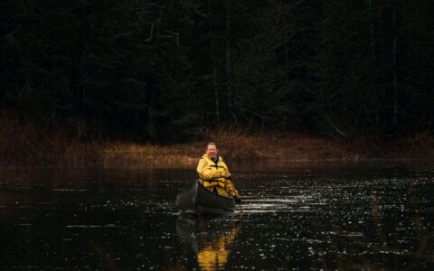 Roger d’Eschambault is canoeing for conservation