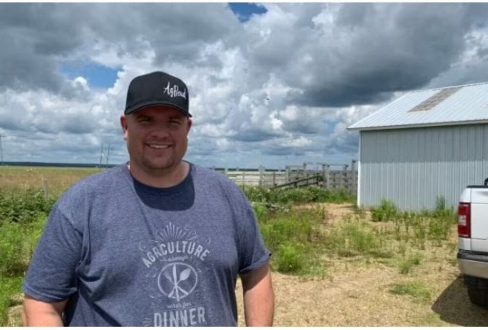 Matt Beal, volunteer pasture manager