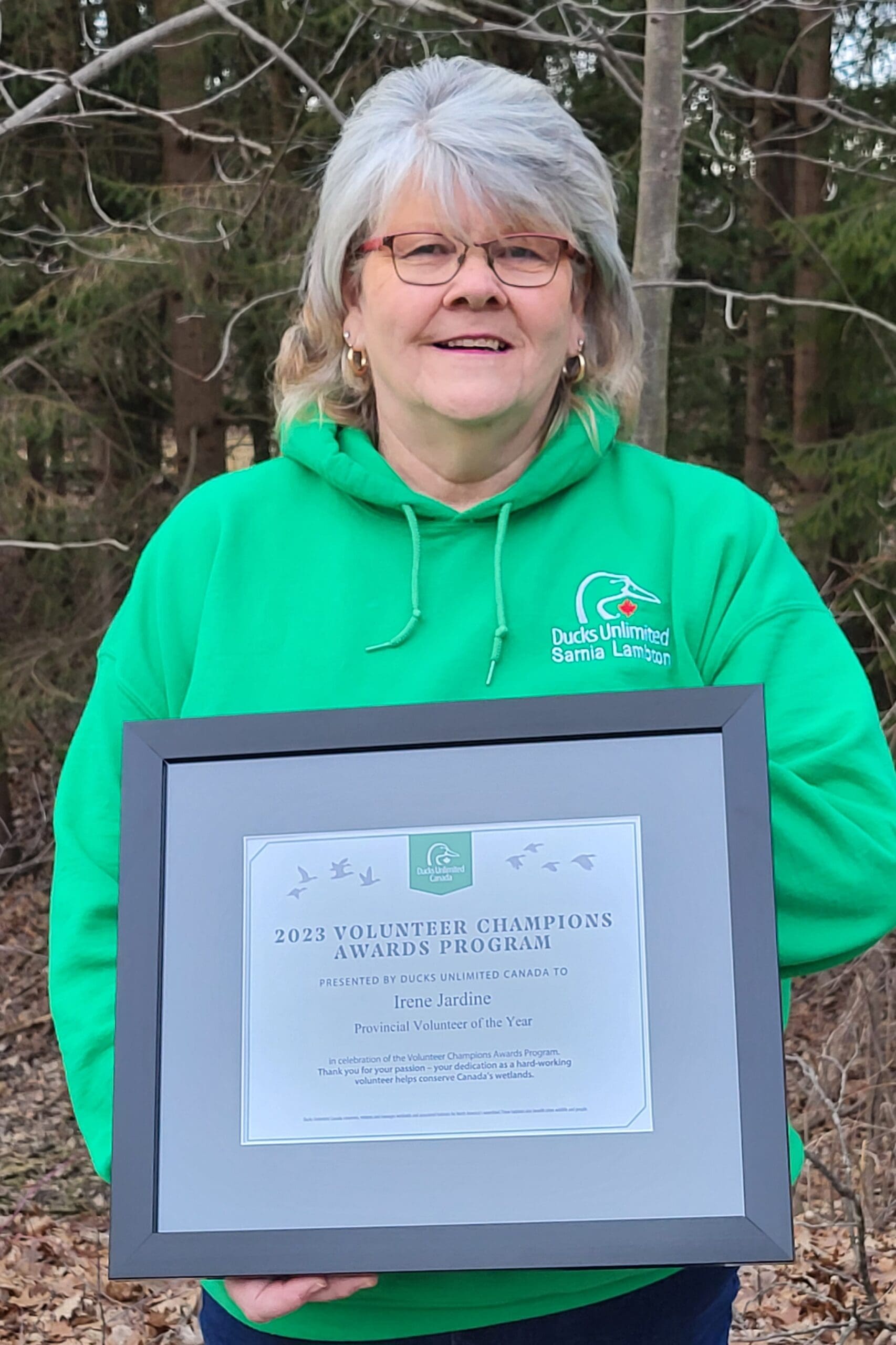 Volunteer goes above and beyond for wetland conservation — Ducks