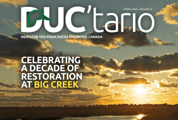 Ontario News from Ducks Unlimited Canada