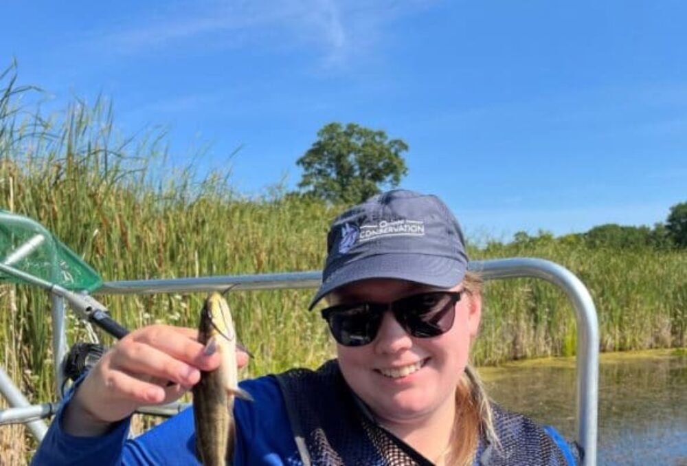 There's a variety of species found in the waters around the Howe Island wetland, thanks to DUC's Conservation Pro fish habitat project.