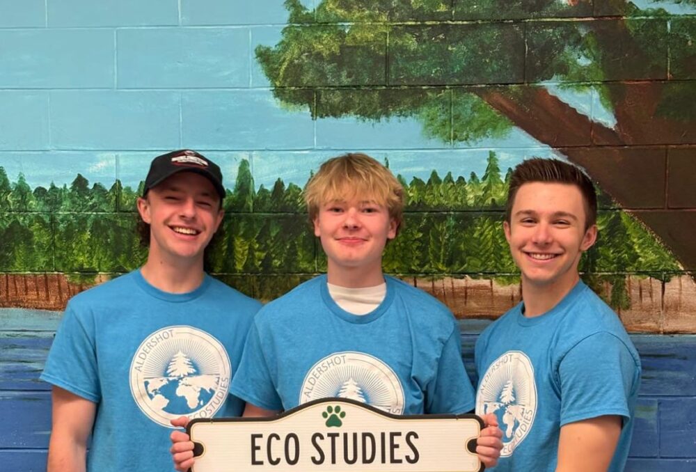 Owen, Oliver, and Noah won the national DUC Wetland Centres of Excellence case study competition, earning $500 for their school and the title of Youth Wetland Experts.