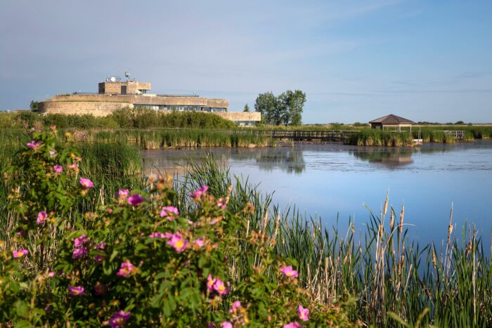 The Harry J. Enns Wetland Discovery Centre at Oak Hammock Marsh